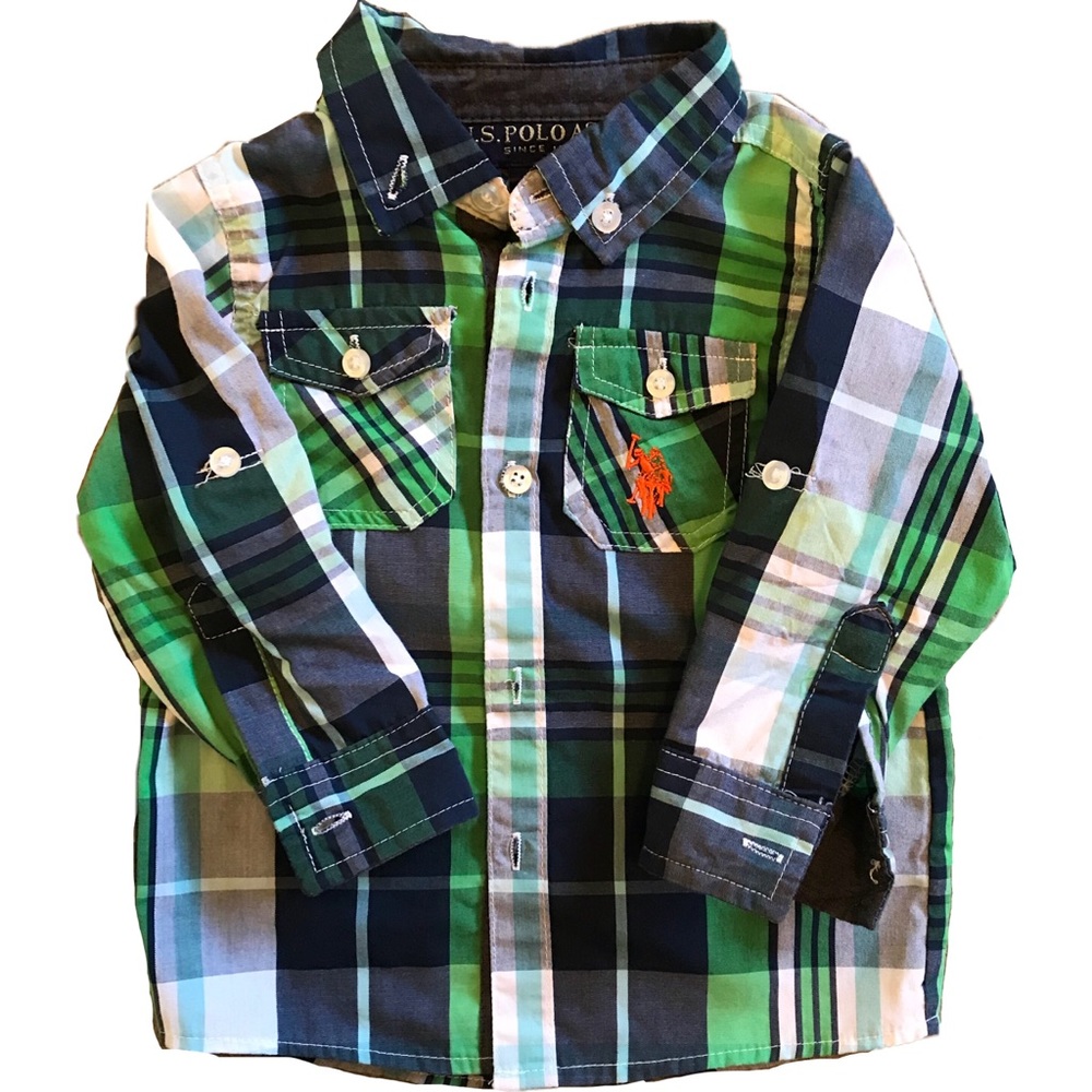 U.S. POLO ASSN Plaid Long Sleeve